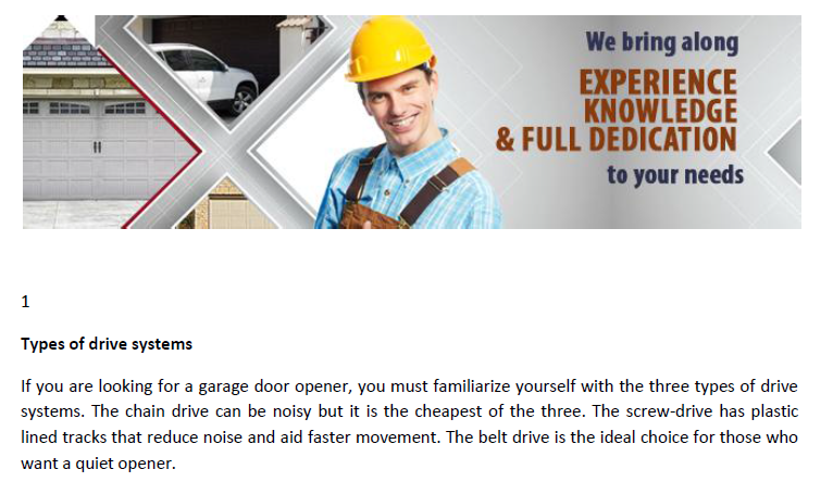 Tip On Garage Door Opener - Garage Door Repair Stoughton